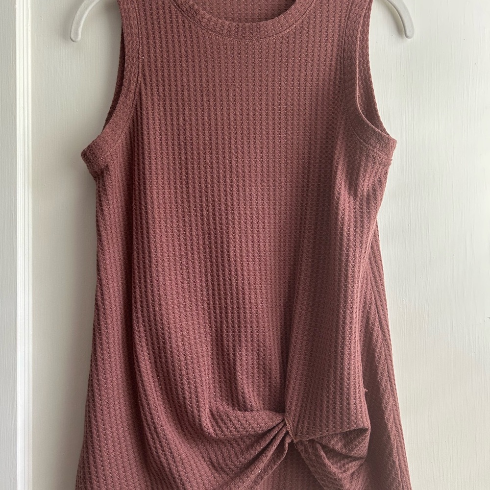 Sarin Mathews Waffle Weave Tank